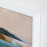 "Cool Summer Winds" - Art Print in Cool Summer Blue by AlisonJerry - Frame Close-up