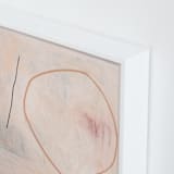 "When All Is Said & Done 2" - Art Print in Sandpaper by Keren Toledano - Frame Close-up