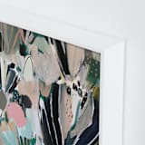 "Fresh Indigo" - Art Print in Fresh Indigo by Laci Fowler - Frame Close-up