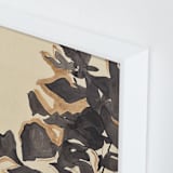 "Young Fig" - Art Print in Cream by Laura Condouris - Frame Close-up