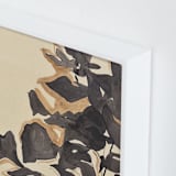 "Young Fig" - Art Print in Cream by Laura Condouris - Frame Close-up