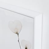 "Mokuren 02" - Art Print in Soft Peach by jinseikou - Frame Close-up