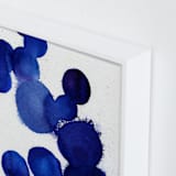 "Lula" - Art Print in Royal Blue by Parima Studio - Frame Close-up