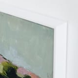 "Road Trip" - Art Print in Mint Green by Lynne Millar - Frame Close-up