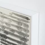 "Abstract Watercolor 90" - Art Print in Black by Ekaterina Romanova - Frame Close-up