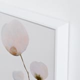 "Mokuren03" - Art Print in Pale Pink by jinseikou - Frame Close-up