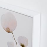 "Mokuren03" - Art Print in Pale Pink by jinseikou - Frame Close-up