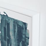 "Vestige" - Art Print in Lagoon by Lorent and Leif - Frame Close-up