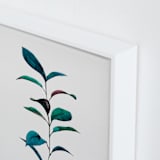 "Ruscus" - Art Print in Ivory by jinseikou - Frame Close-up