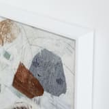 "In Time I" - Art Print in Spice by Jennifer Daily - Frame Close-up