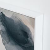 "Threshold I" - Art Print in Ocean by Rebecca King - Frame Close-up