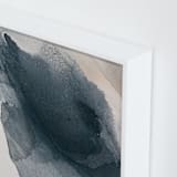 "Threshold I" - Art Print in Ocean by Rebecca King - Frame Close-up