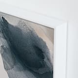 "Threshold I" - Art Print in Ocean by Rebecca King - Frame Close-up