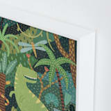 "Prehistoric Jungle" - Art Print in Jungle by McKenna Sato - Frame Close-up