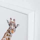 "Tarangire" - Art Print in Fur by Lisa Sundin - Frame Close-up