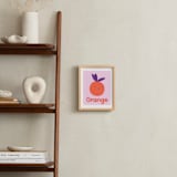 "My Fruity Family II" - Art Print in Light Pink by Marta Crea - In a Room