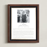 "Classic Edge" - Custom Foil Print in White by Nicole Walsh - Framed