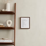 "Your Lyrics: Custom Print " - Custom Print in White by Minted - In a Room