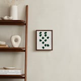 "Within the Lines" - Art Print in Forest Green by Alisa Galitsyna - In a Room