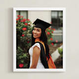 "The Big Picture: Graduation Framed Photo" - Framed Photo in White by Minted - Framed
