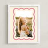 "Wavy: Framed Photo" - Framed Photo in Seashell by Robert and Stella - Framed
