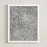 "10,000 Grains" - Art Print in Charcoal by Bryn Wears-Fitipaldi - Framed