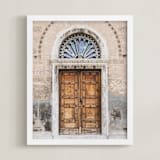 "Hellas III" - Art Print in Rust by Lindsay Ferraris Photography - Framed