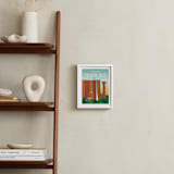 "Welcome to Paradise Falls from Disney and Pixar's Up" - Art Print in Waterfall by Erica Krystek - In a Room