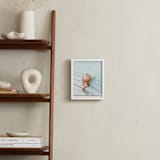 "floppy hat" - Art Print in Poolside Blue by Alicia Abla - In a Room