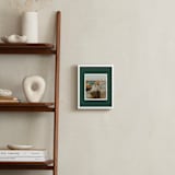 "Color Border: Portrait Framed Photo" - Framed Photo in Green by Minted - In a Room