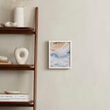 "Sediment No 1" - Art Print in Beige by Kelly Ventura - In a Room
