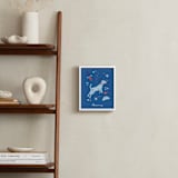 "Space Pup" - Personalized Art Print in Celestial by Kristin Mastoras - In a Room