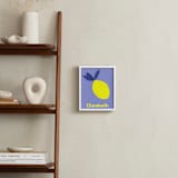 "My Fruity Family" - Personalized Art Print in Lemon by Marta Crea - In a Room