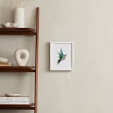 "hummingbird" - Art Print in Turqoise Green by Sara Shashani - In a Room