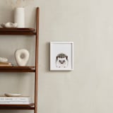 "Baby Hedgehog" - Art Print in coco by Cass Loh - In a Room