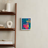 "Abstract Painting3" - Art Print in red by Ramoncita - In a Room