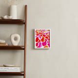 "Colourburst3" - Art Print in Bright Pink by Miranda Mol - In a Room