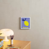"My Fruity Family" - Personalized Art Print in Lemon by Marta Crea - In a Room