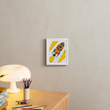 "Space to Explore I" - Art Print in Flare by Heather Schertzer - In a Room