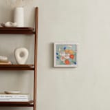 "A Bouquet for Kaitlin" - Art Print in Coral by Jennifer Allevato - In a Room
