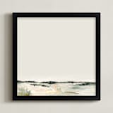 "Beckett" - Art Print in Green by Mande Calhoun - Framed