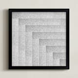 "Cementine" - Art Print in Stone by elena diaz - Framed