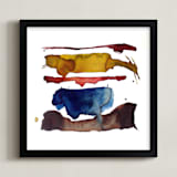 "of land and sea no.3" - Art Print in Earth by Kiana Lee - Framed