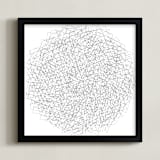 "B&W 1" - Art Print in Black by koshi - Framed