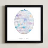"October - Opal" - Art Print in Opal by Naomi Ernest - Framed