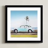 "Turq" - Art Print in Turq by SETH SMITH - Framed
