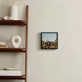 "Cactus in a sunset" - Art Print in Sunset by Susanna Nousiainen - In a Room