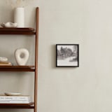 "Play on a Winters Day 2" - Art Print in Warm Gray Taupe by Jacquelyn Sloane Siklos - In a Room