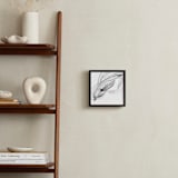 "Movement" - Art Print in Cloud White by Lucrecia Caporale - In a Room