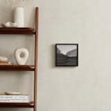 "Paper Napkin Panorama I" - Art Print in Charcoal by Shannon Kohn - In a Room